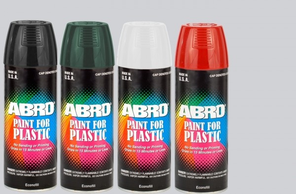 Краска спрей для пластмассы Abro