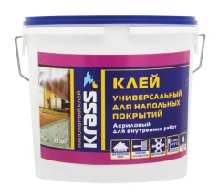 Клей универсальный для напольных покрытий акриловый Krass