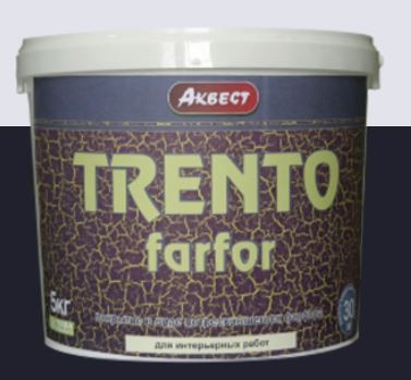 Покрытие декоративная Аквест Trento Farfor
