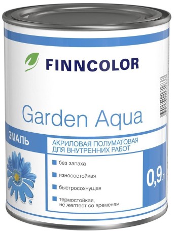 Эмаль акриловая Finncolor Garden Aqua