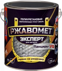 Грунт-эмаль полиуретановая Краско Ржавомет Эксперт Панцирь-УФ