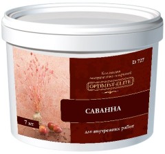 Покрытие декоративное Оптимист Элит D727 "Саванна"