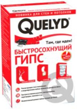 Гипс быстросохнущий Bostik Quelyd