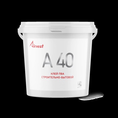 Клей ПВА Аквест-40 строительно-бытовой