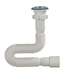 Труба гибкая с выпуском 1-1/2’’ x 40/50, L = 1250 мм Orio