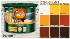 Пропитка декоративная для защиты древесины Пинотекс Ультра