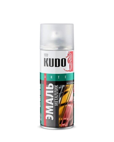 Эмаль аэрозольная универсальная металлик Kudo Reflective Finish