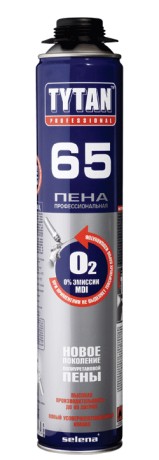 Пена монтажная профессиональная Tytan O2 65