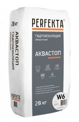 Гидроизоляция обмазочная Perfekta Аквастоп W6