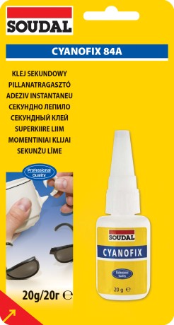 Клей секундный Soudal Cyanofix 84A