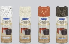 Краска спрей кракелюрная Abro