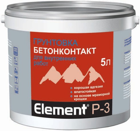 Грунтовка бетонконтакт Alpa Element P-3