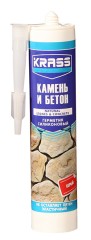 Герметик силиконовый для бетона и натурального камня Krass