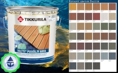 Масло для защиты древесины атмосферостойкое Тиккурила Валтти Пууёли Аква