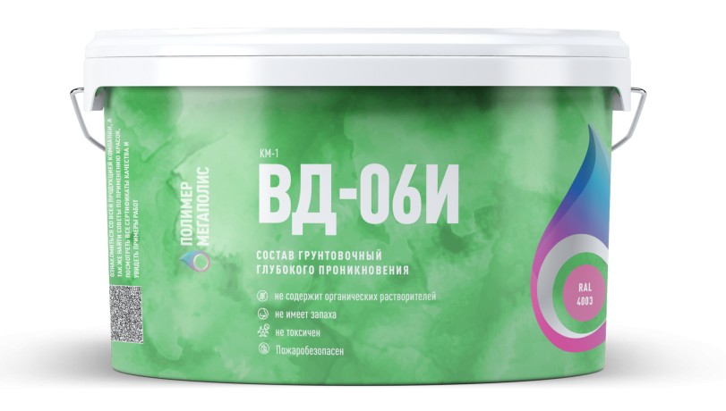 Грунтовка глубокого проникновения Мегаполис ВД-06И
