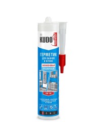 Герметик силиконовый для ванной и кухни Kudo