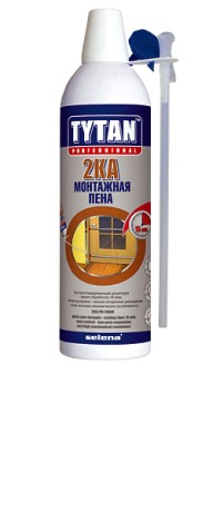 Пена монтажная профессиональная двухкомпонентная Tytan 2KA