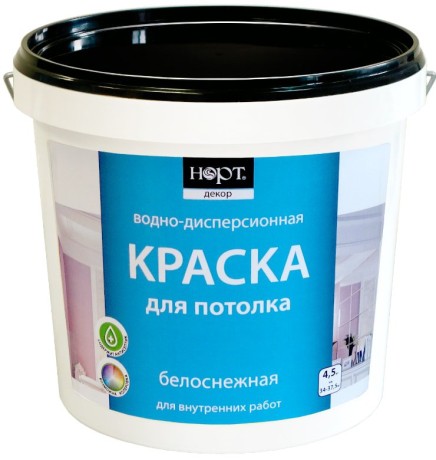 Краска для потолков Норт