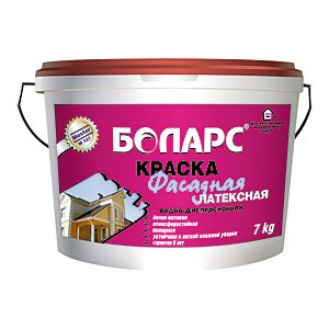 Краска фасадная латексная Боларс
