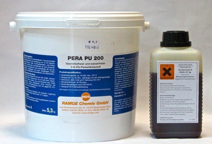 Клей паркетный Pera 2K PU 200-R