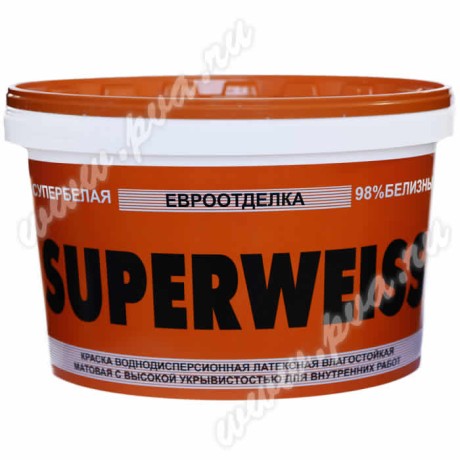 Краска для стен и потолка "Superwiess" БС-11