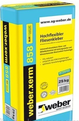 Клей для плитки Вебер Ветонит 858