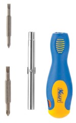 Отвертка Kraft комбинированная 6 в 1