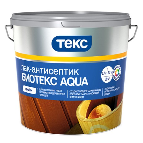 Лак-антисептик Текс Биотекс Aqua Профи