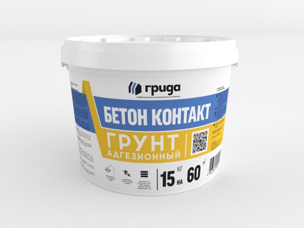 Грунт адгезионный Грида Бетон Контакт
